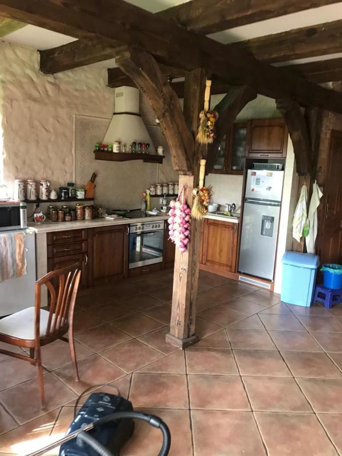 Dom Nad Jeziorem Lakorz Bagian luar foto